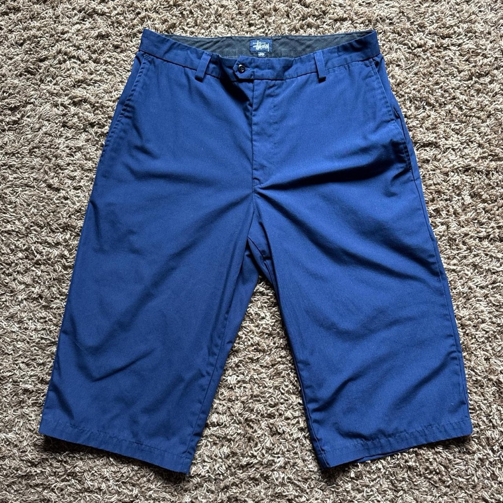 Vintage Pair of Blue Stussy Shorts